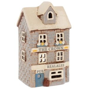 Village Pottery The Crown Tealight