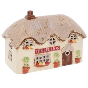 Village Pottery The Red Lion Tealight
