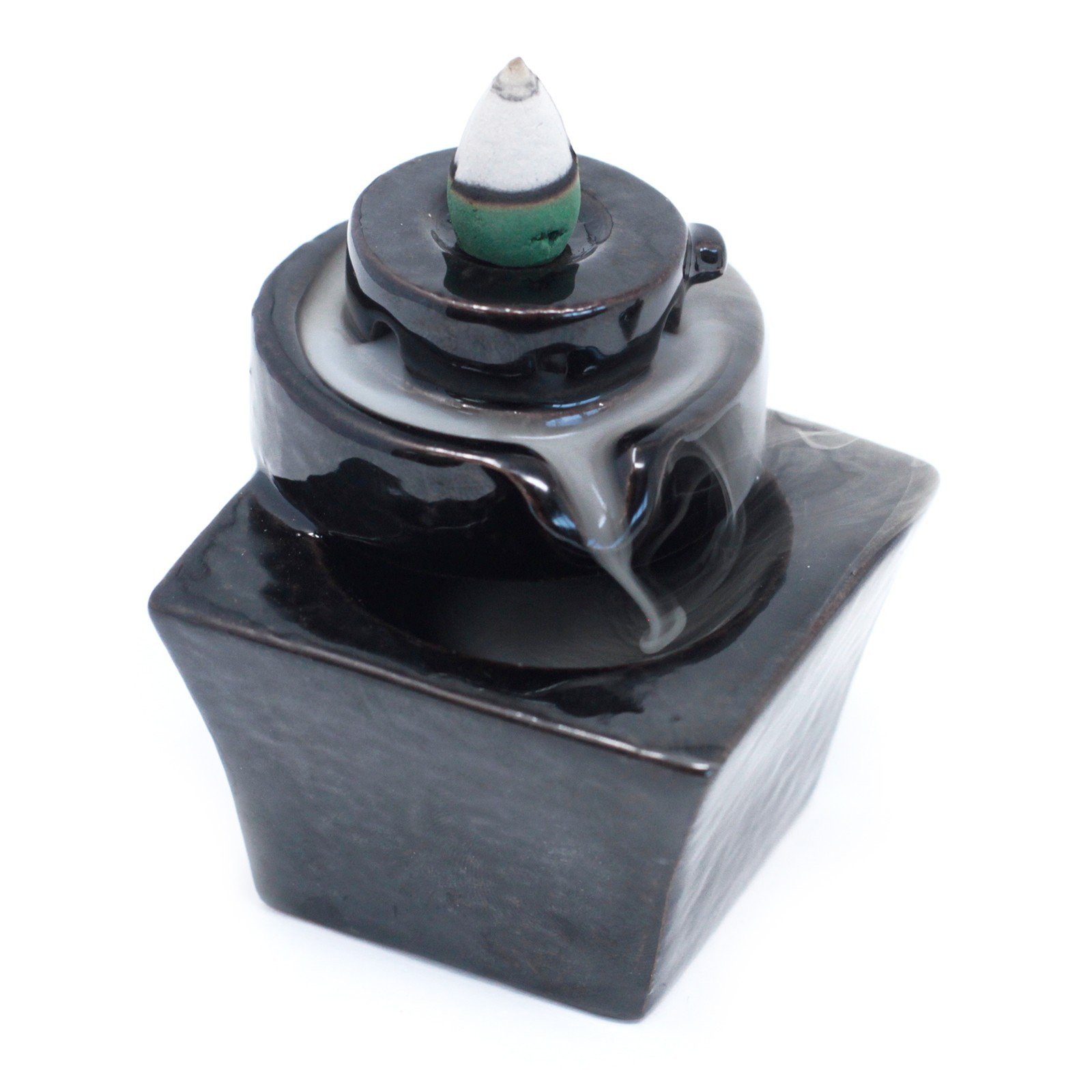 back flow incense burner round to square back flow incense burner round to square