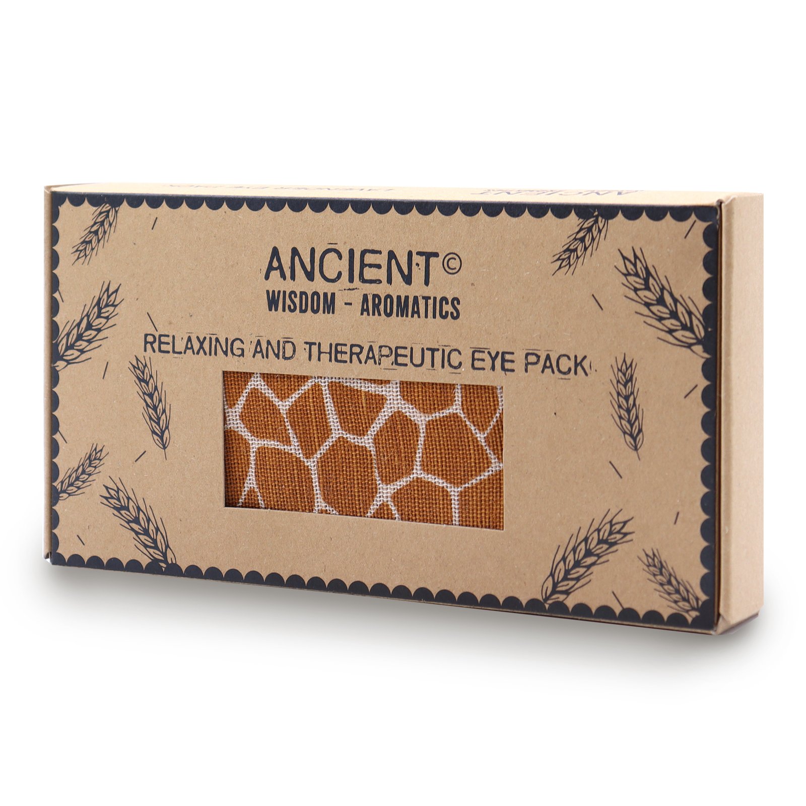 lavender natural cotton and juco eye pillow in gift box madagascar giraffe lavender natural cotton and juco eye pillow in gift box madagascar giraffe