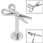 titanium internally threaded labrets 1.2mm x 6 jewelled scissors