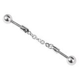 steel moving chain industrial scaffold barbell ind50 38mm