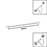 titanium piercing connector chains (copy)
