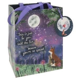 fox under the moon gift bag so special medium