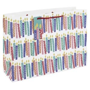 candles gift bag shopper